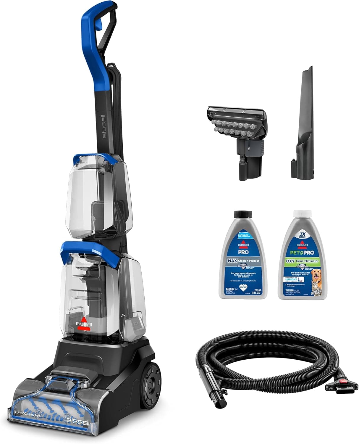 Bissell TurboClean PET Upright Carpet & Upholstery Cleaner (3948)
